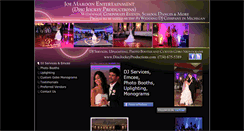 Desktop Screenshot of discjockeyproductions.com